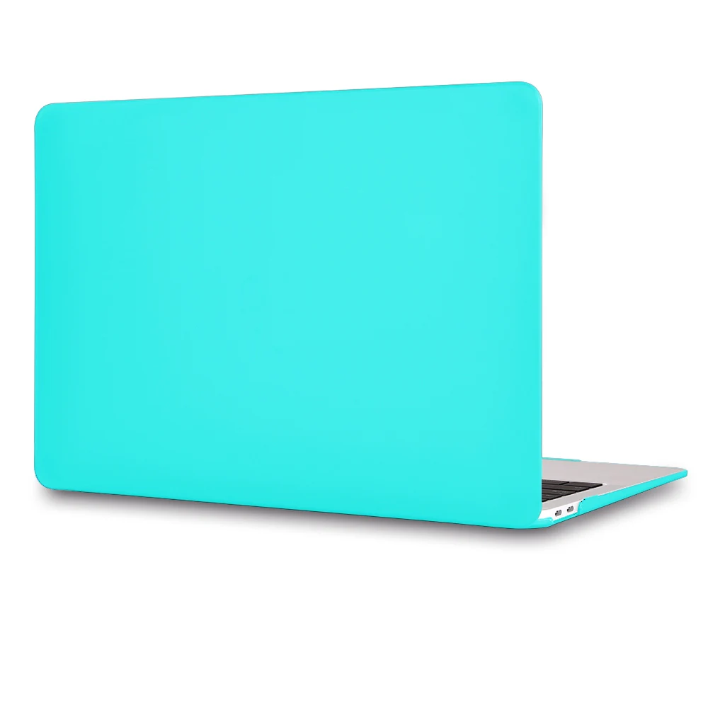 Жесткий пластиковый Чехол Redlai для MacBook Air 13 A1932 Pro retina 13 15 16 дюймов Сенсорная панель A2141 чехол для клавиатуры+ Защитная пленка для экрана - Цвет: Mint Green