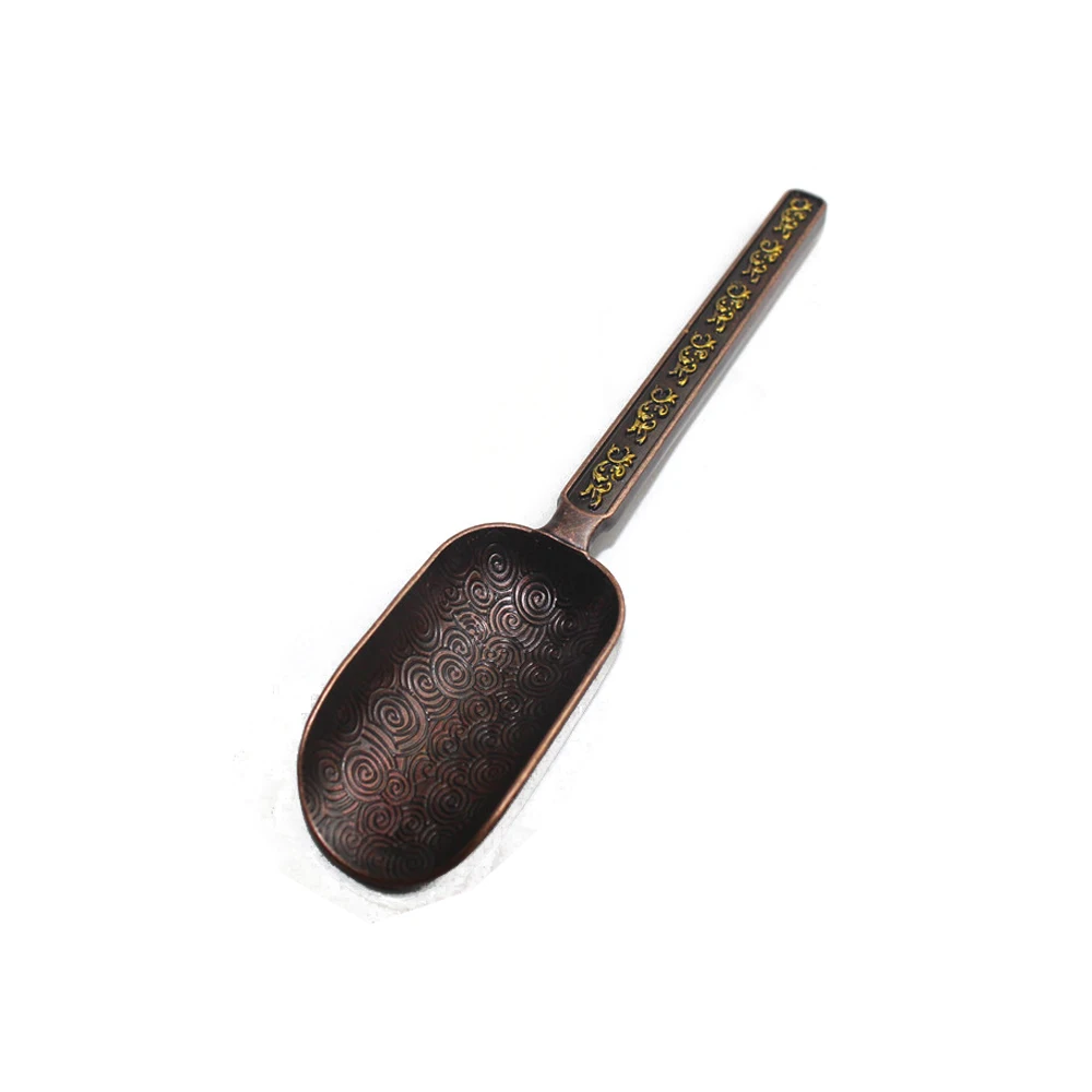 Tea Spoons Copper Tea Scoop Vintage High Quality Sugar Salt Spoon