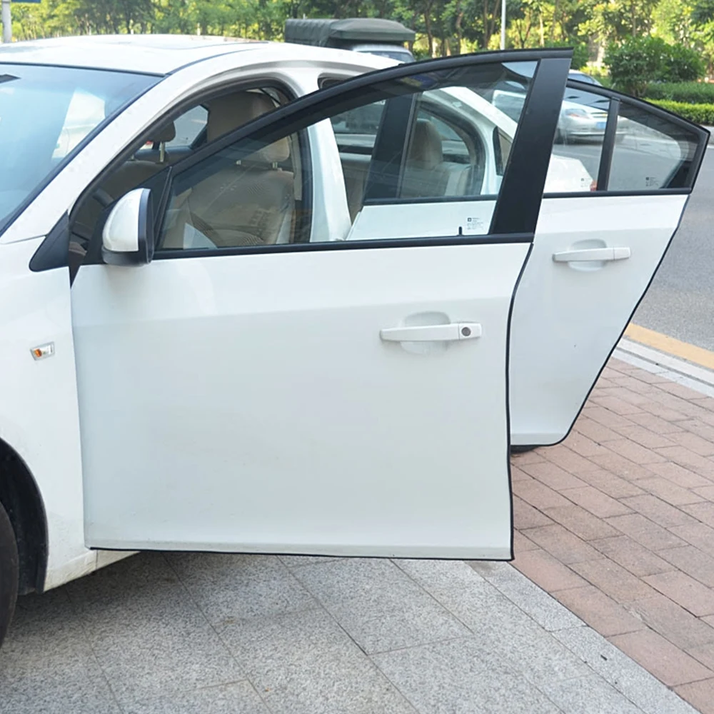 Универсальный 5 м для Toyota Camry Prado Corolla Prius RAV4 защитные щитки для края автомобильной двери отделка молдинг защитная полоса Защита от царапин