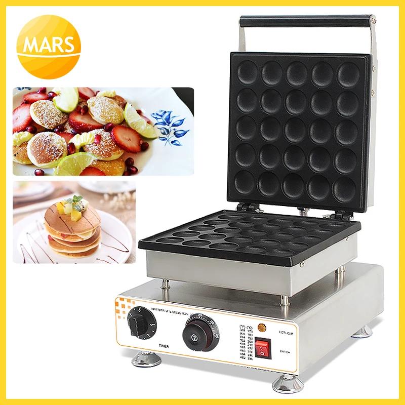 

MARS Electric Poffertjes Machine Grill Mini Dutch Pan Cake Maker 220v/110v Mini Pancakes Machine in Snack Equipment