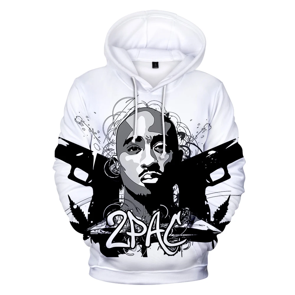 West Coast Rap 2Pac Толстовка Оверсайз s Мужская толстовка с капюшоном для мужчин/женщин и