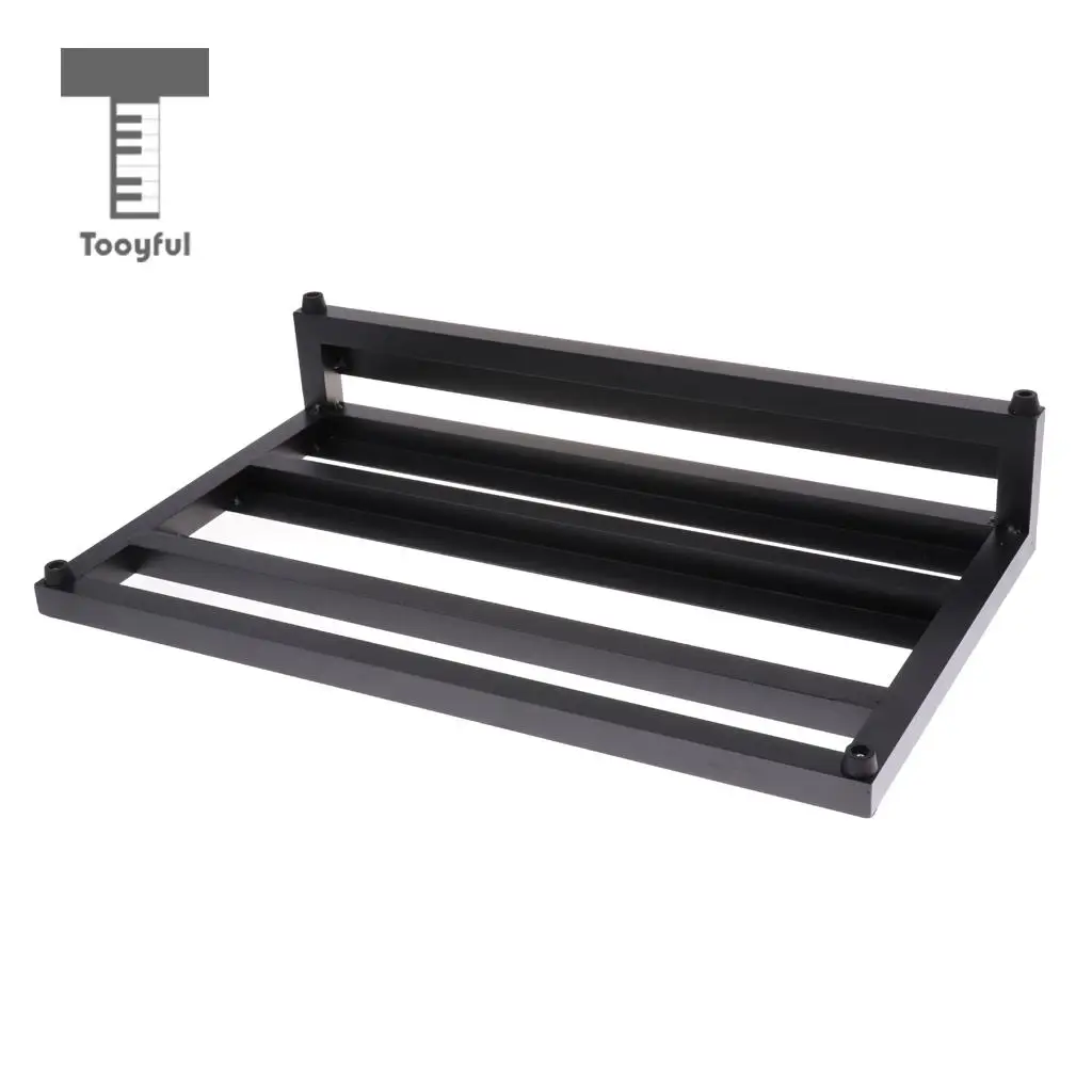 Portable Aluminum Guitar Effect Pedalboard with Gig Bag for Guitar Parts Accessories