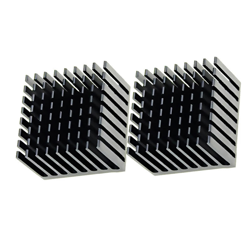 

2 Pcs Radiator Aluminum Heatsink Extruded Profile Heat Dissipation For Electronic For AL6063-T5CPU Heat Sink