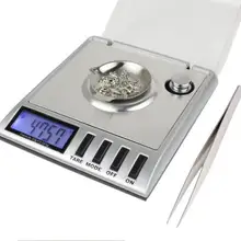 6 шт. Diamond Цифровой боец Весы баланс Вес 0.001 г 20 г Jewelry Вес ing Инструменты высокая точность