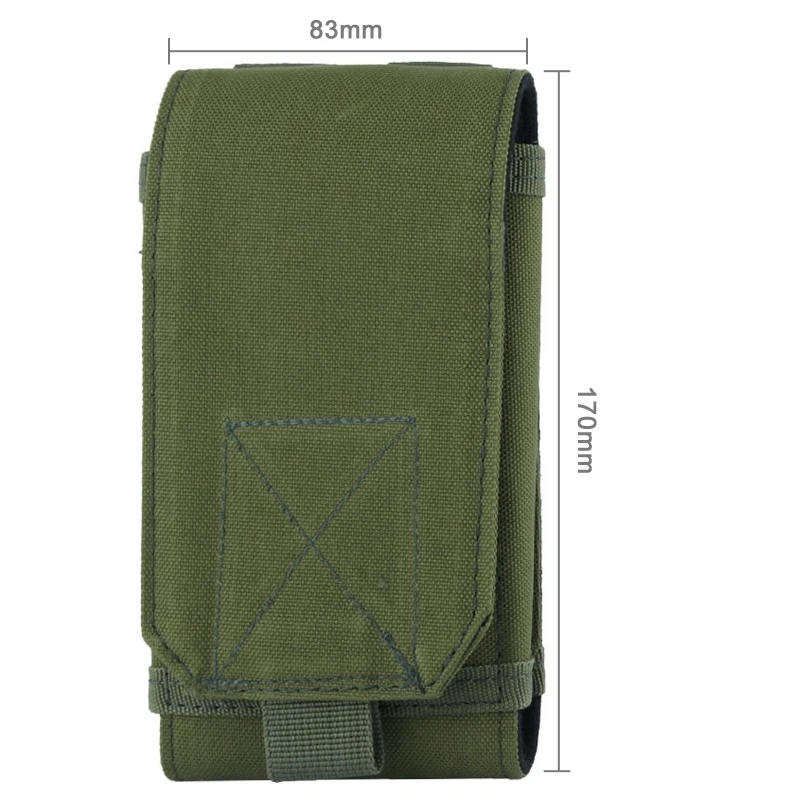 Универсальная стильная уличная водостойкая ткань чехол для мобильного телефона, Размер: прибл. 17 см x 8,3 см x 3,5 см