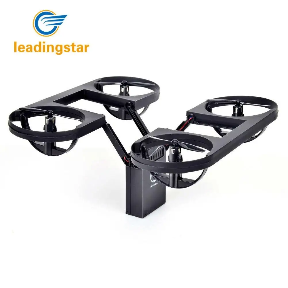 

LeadingStar 4 Channel 6-Axis Gyro Foldable Drone Mini RC Helicopter 720P HD Wifi Real-time Transmission Kids Christmas Gift ZK35