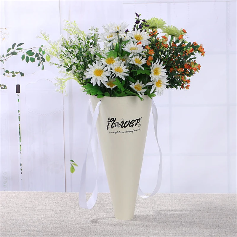 5 10pcs paper bag for flowers box packaging flower bouquet gift paper bag flower