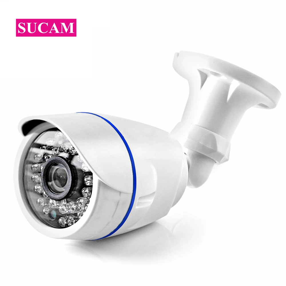 

SUCAM Waterproof High Resolution 2MP Security IP Camera CCTV Infrared Night Vision Home Outdoor Cameras IP 20M IR Disntance