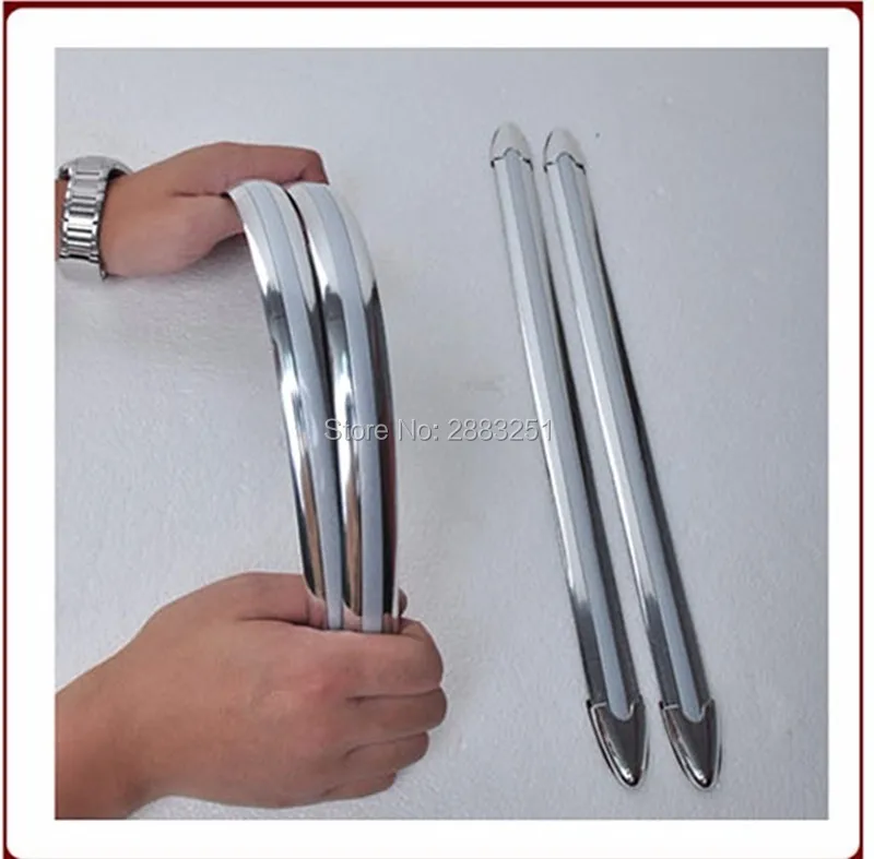 

4PCS Car Styling car Edge Anti-collision Strip Strip Bumper for DACIA key logan duster sandero lodgy sandero stepway accessories