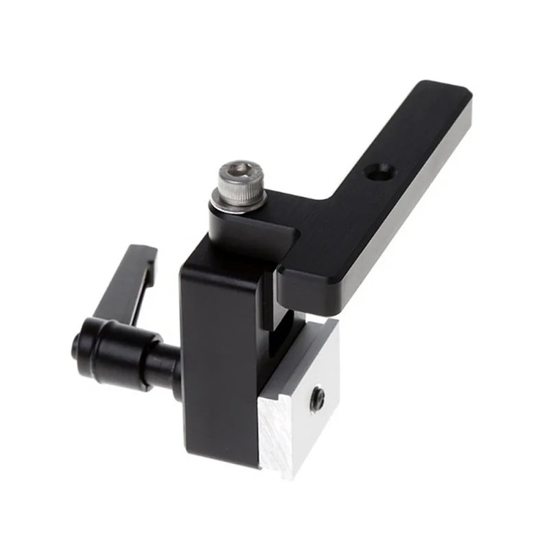 

Fast Handle Flip-up Chute Stool Modification Woodworking Dedicated Chute Stopper Miter T Slot Track Stop
