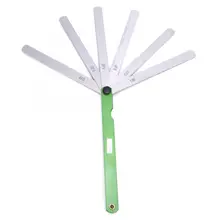 10 шт. щупа 14 лезвий 0,05-1 мм инструмент измерения толщины 150 мм