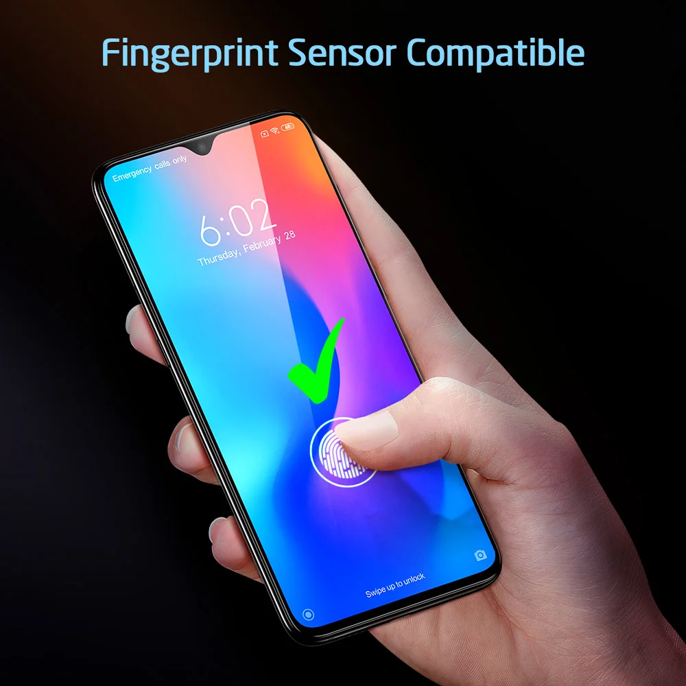 ESR Screen Protector for Xiaomi mi 9 Tempered Glass 3D Full Coverage Protective Glass 9H Anti Blue-ray Full Cover for Xiaomi mi9
