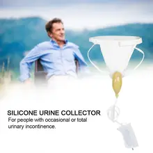 Силиконовый мешок мочи водостойкая коллектор катетер помощи емкость для мочи недержание мочи