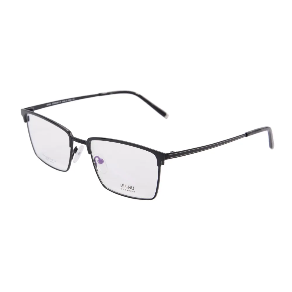 Original High Quality Fashion 100 Titanium Eyeglasses Optical Frame