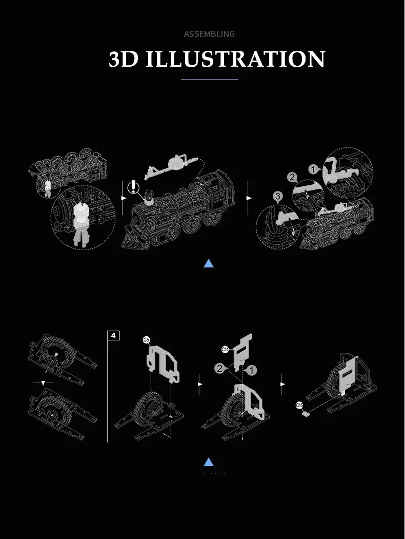 Robotime 4 вида мраморная игра DIY водоворот подставка деревянная модель строительные наборы сборка игрушка подарок для детей и взрослых LG501