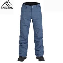 Любители Лыжные Штаны Зима Водонепроницаемый Лыжи Сноуборд Брюки Для Женщины Мужчины Сгустите Теплый Снег Брюки Открытый Лыжи pantalones