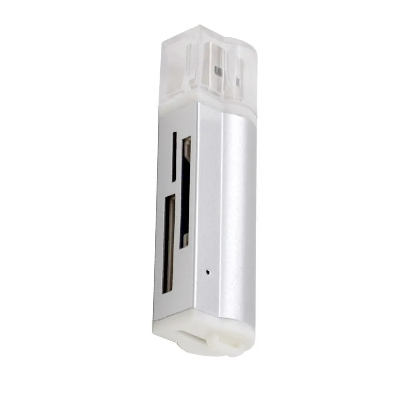 Оптовая продажа 4 в 1 Micro USB 2 0 считыватель карт памяти usb адаптер для SD карты TF M2 MMC MS