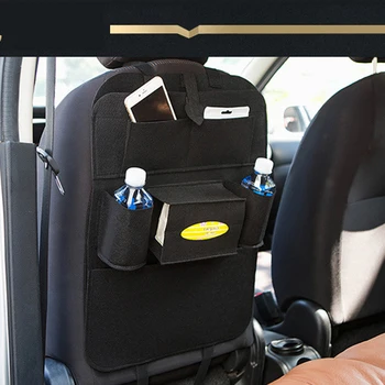 

1pc Car Seat Back Organizer Organisateur Siege Voiture Multi-Pocket Storage Multi Pocket Bag Holder Container