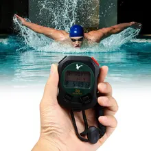 PC930 3 ряда 30 памяти цветной ЖК электронный секундомер с функцией календаря будильника