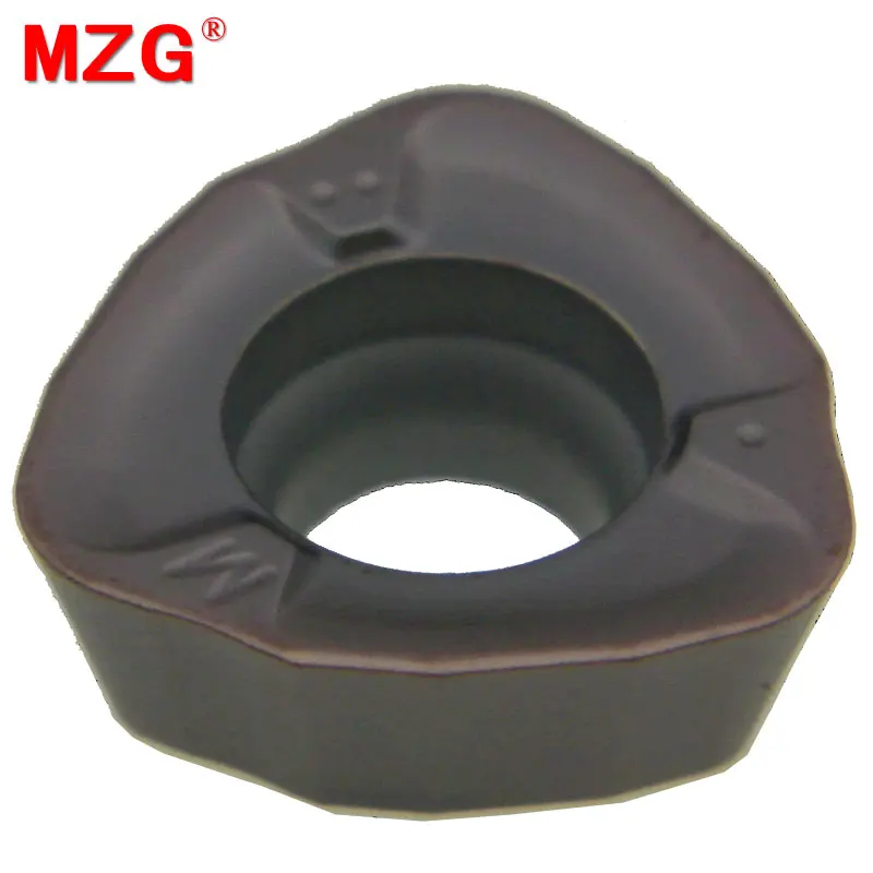 MZG JOMW08T320ZZSR-FT ZK73UQ Carbide Inserts for AJX Face Milling Cutter CNC Machining Tools Super Fast Mill Bar