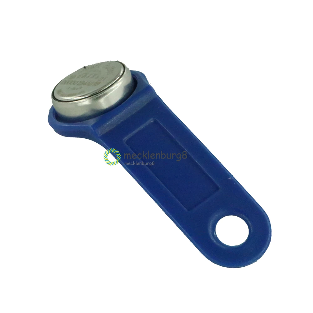 

DS1990A-F5 TM Card iButton Tag with wall-mounted holder Blue M97