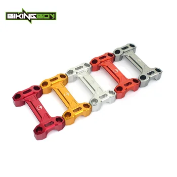 

BIKINGBOY CNC Billet Aluminium Front Top Upper Triple Clamp Trees Pad For SOCO All Models