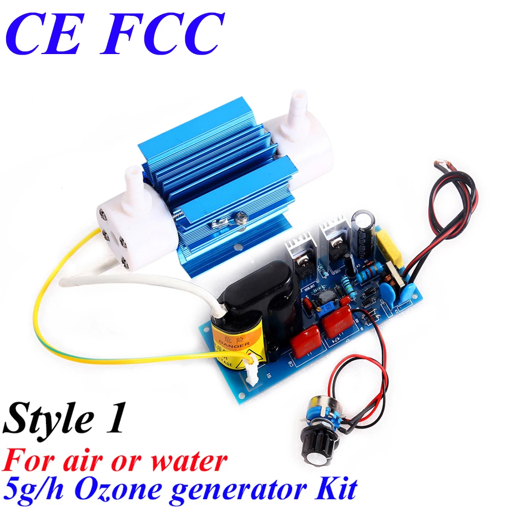 

CE EMC LVD FCC 5g ozone water purifier ozonizer corona-discharge