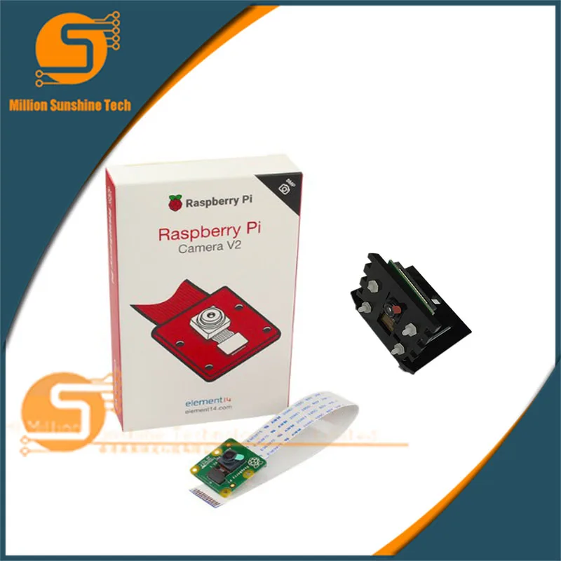 

New Arrival Raspberry pi Camera V2 Module Board 8MP Webcam Video 1080p 720p Official camera+camera bracket For Raspberry Pi 3