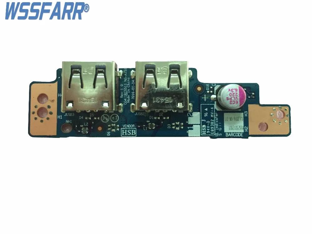 FOR Lenovo Ideapad ideapad 310 15ABR 510 15 USB BOARD NS A751in Sound