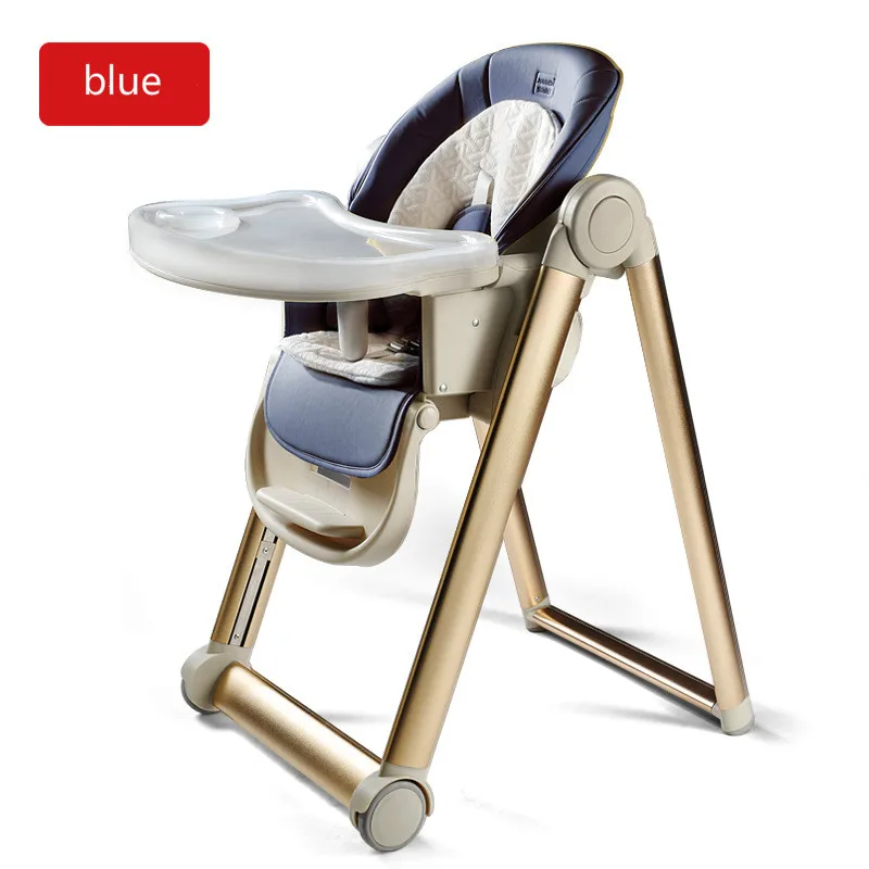  Pyramid-shaped baby dining chair children eating seat multi-function folding portable baby table st