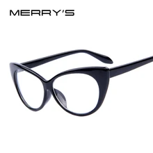Fashion Brand Women Cat Eye Plain Glasses Women Clear Cat Eye Glasses High Quality Vintage Glasses For Women
