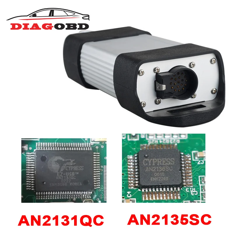 

Newest V166 For Renault CAN Clip OBD OBD2 Diagnostic Tool With AN2131QC/AN2135SC Full chip Multi-language