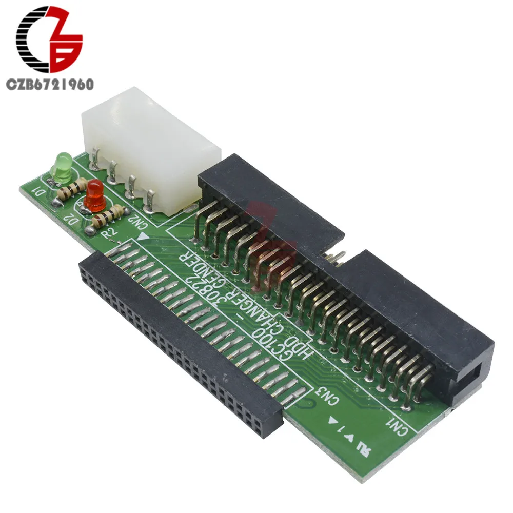 

PATA/IDE To Serial ATA SATA Card Adapter Converter for HDD DVD 40Pin 2.5 to 3.5"