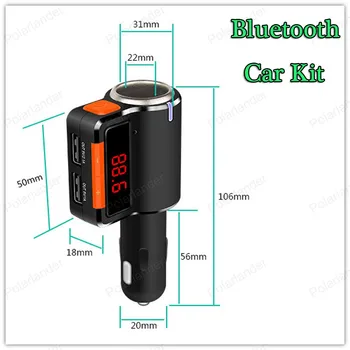 

Bluetooth hands-free phone Wireless mini Bluetooth MP3 PlayerSupport A2DP USB output AUX IN input FM output Bluetooth V2.1