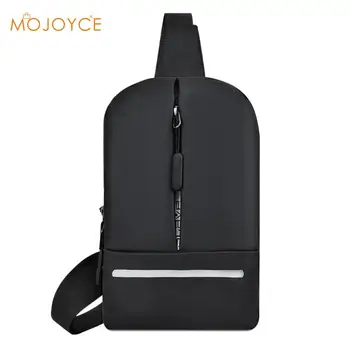 

New Arrival Oxford Unisex Chest Pack Hit Color Single Shoulder Strap Back Bag Men Solid Color Crossbody Chest Packs Dropshipping