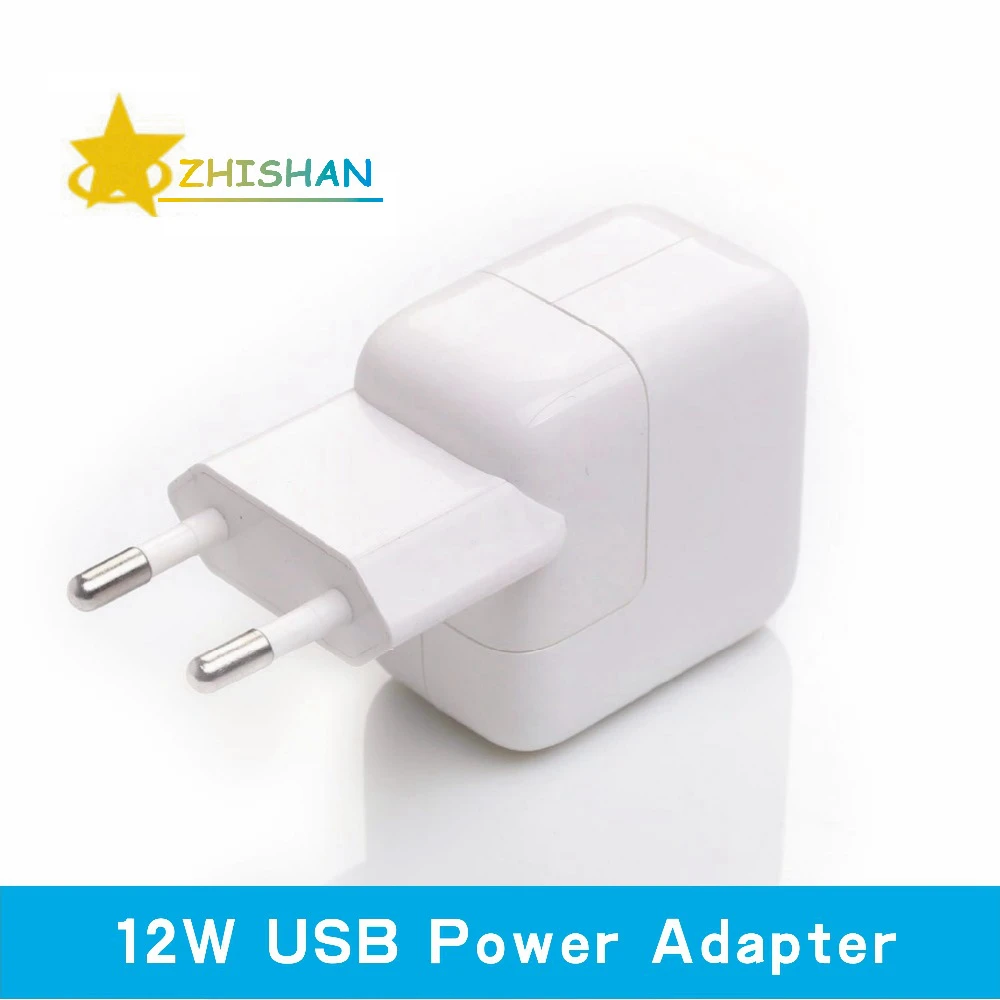  2.4A Fast Charging 12W USB Power Adapter Travel Phone Charger for iPhone 5s 6 Plus iPad Mini Air Samsung and Tablet for Euro 