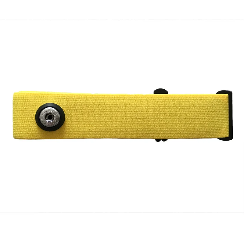 Yellow Нагрудный ремень для Polar H7 Wahoo Garmin Bryton Magene Coospo Geonaute TomTom для спорта беспроводной пульсометр HRM Band - Цвет: Yellow