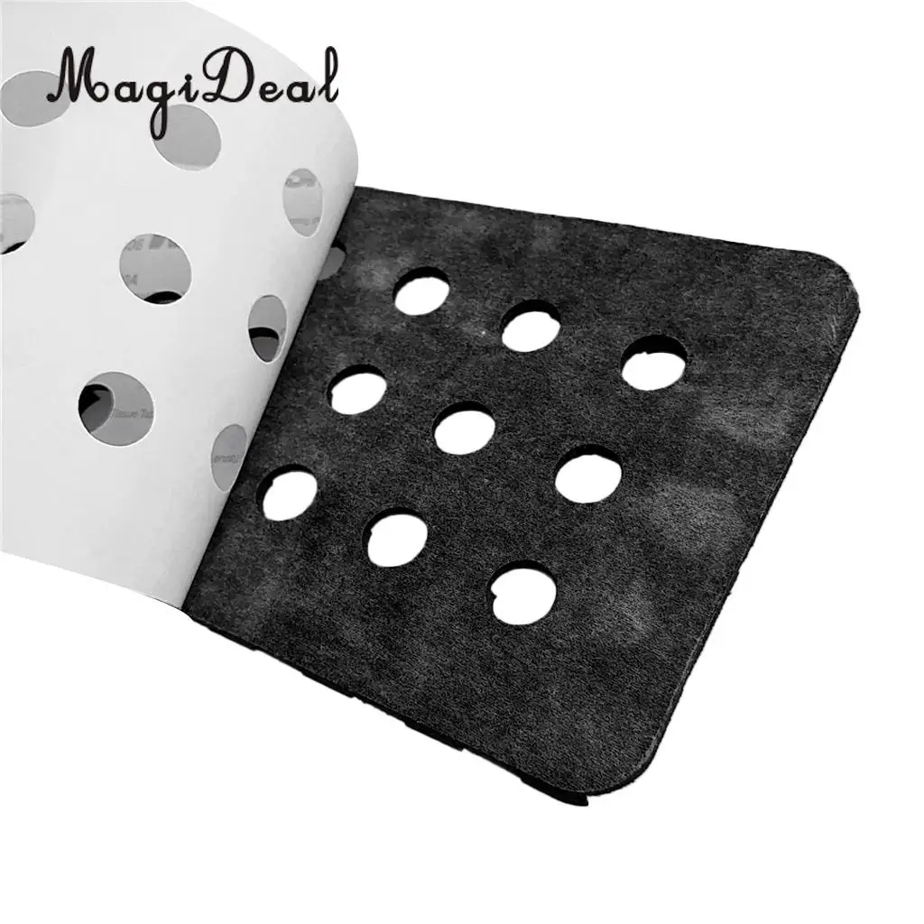 MagiDeal 5Pcs/Set EVA Universal Foot Traction Deck Grip Tail Pad for Surfboard / Skimboard / Kiteboard / Shortboard / Longboard
