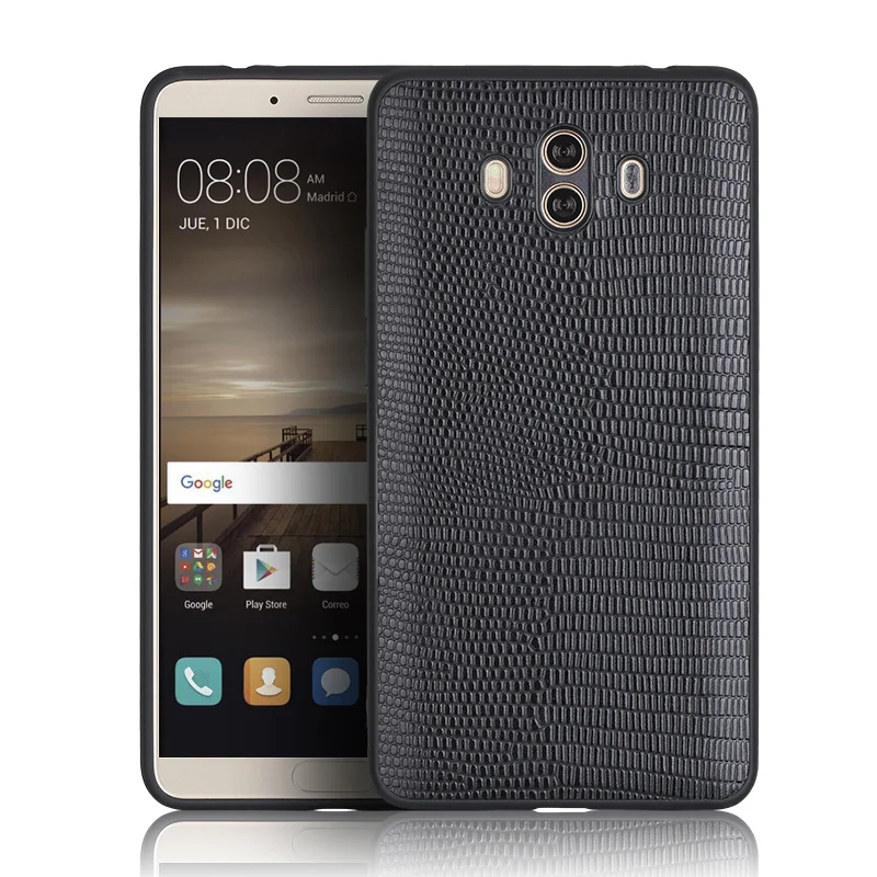 Модный кожаный чехол для huawei mate 20 30 pro 10 Ящерица Текстура кожи ультра тонкий P10 P20 p30
