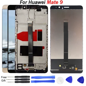 

LCD For HUAWEI Mate 9 Display Touch Screen Digitizer with Frame Display MHA-L29 Replacement for Huawei Mate 9 LCD