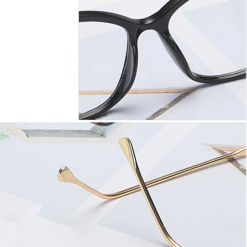Новые Модные прозрачные очки для женщин Кошачий глаз очки оправа для женщин очки с прозрачными линзами оправа 8011