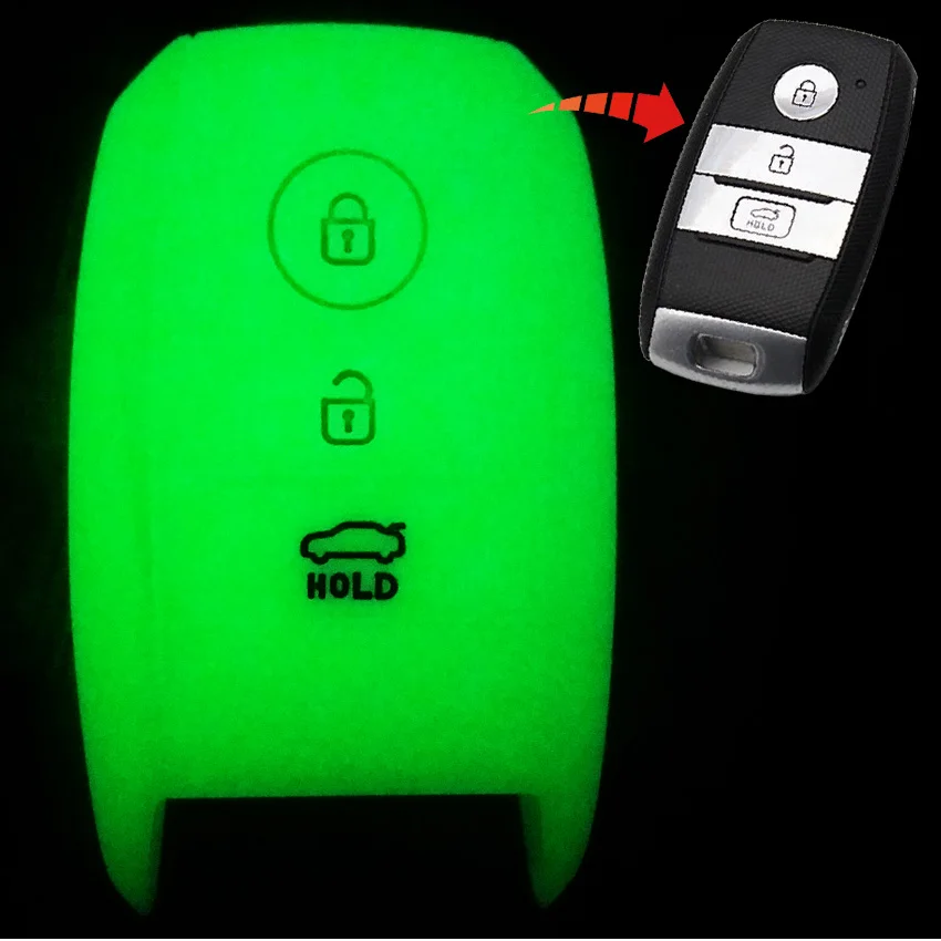 

1pcs 3 button Car Key Case Cover Protector For KIA K5 KX5 K4 K3S K3 KX3 K2 Sportage R Sorento Carens Carnival Shuma Ceed Rio 5