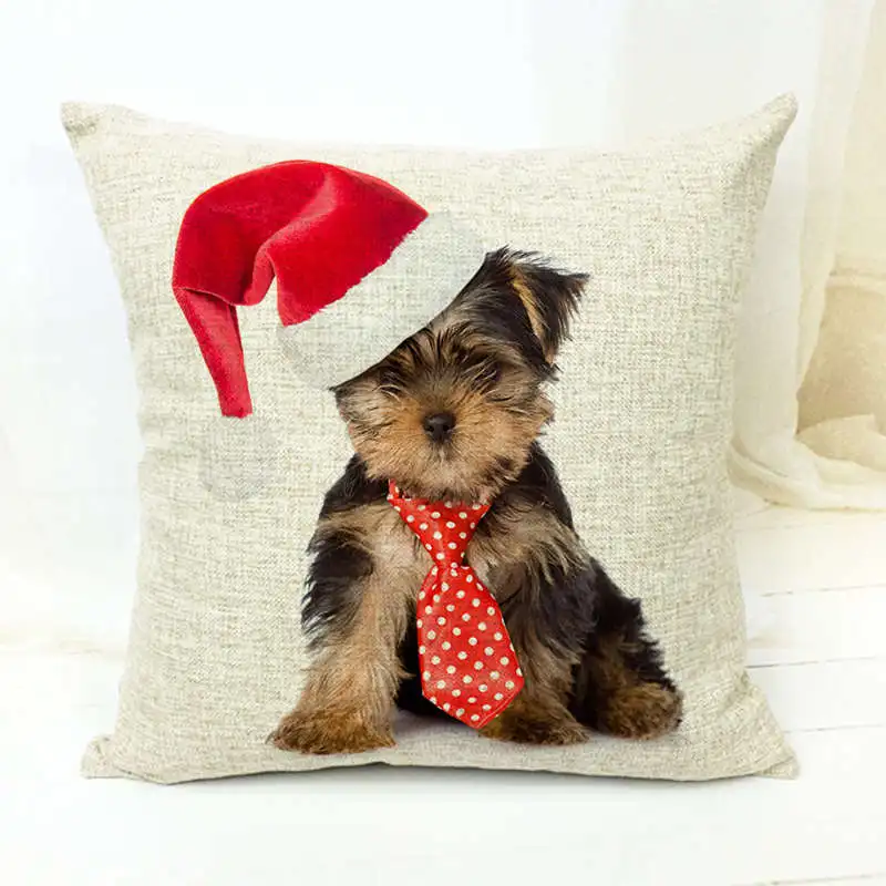 Imut Dan Lucu Kartun Hewan Anjing Pola Sarung Bantal Husky Akita