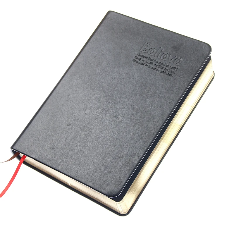 

1 PC Vintage Thick Paper Notebook Notepad Leather Bible Diary Book Zakka Journals Agenda Planner Random Color