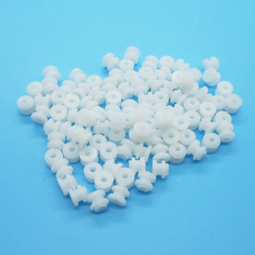 polia para motor polia pequena de plastico com buraco eixo modelo acessorios pecas 01