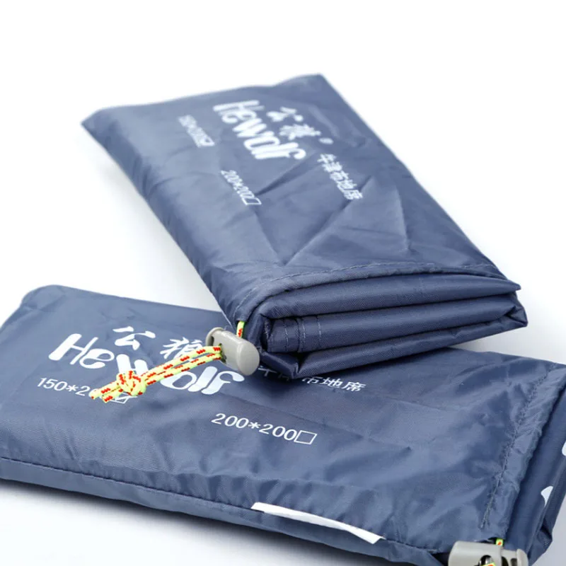 اللون عشوائي أكسفورد التخييم حصيرة خيمة الشمس المأوى للماء نزهة الرمال الشاطئ مقاوم للرطوبة وسادة اللعب حصيرة مناسبة ل 2-3