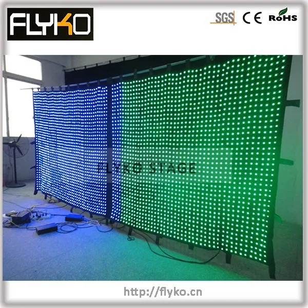 2x5 p5 led video curtain 4