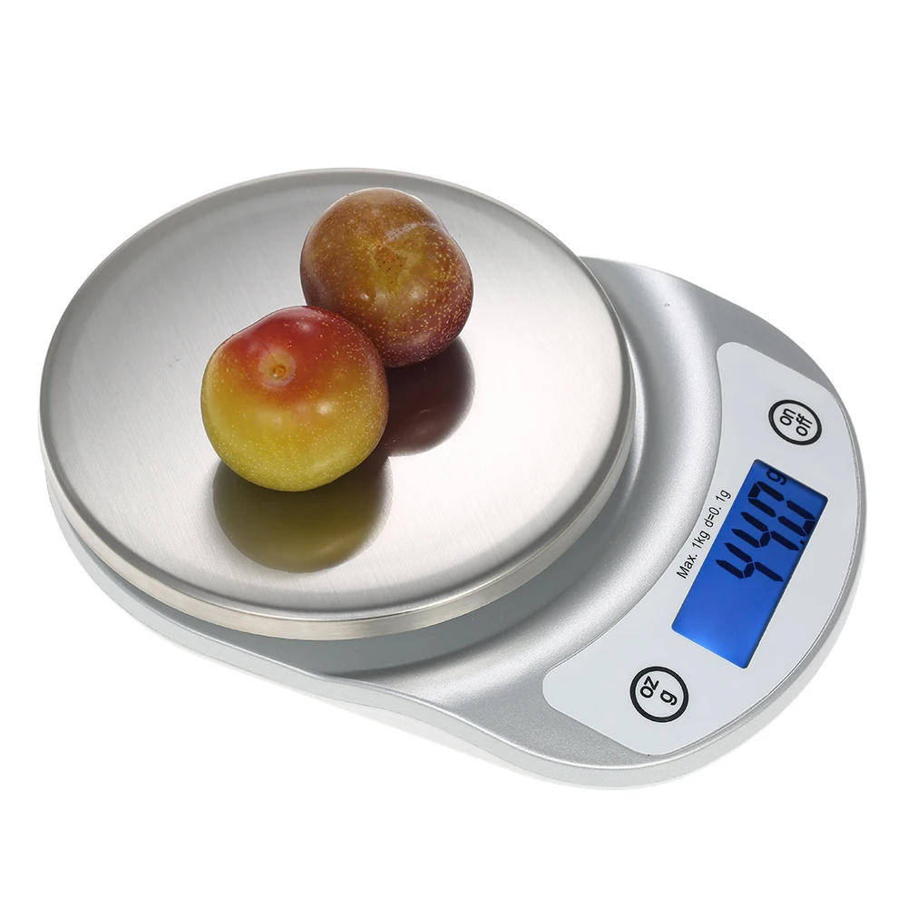 1kg/0.1g Accurate Kitchen Scale LCD Pocket Food Scale Electric Kitchen