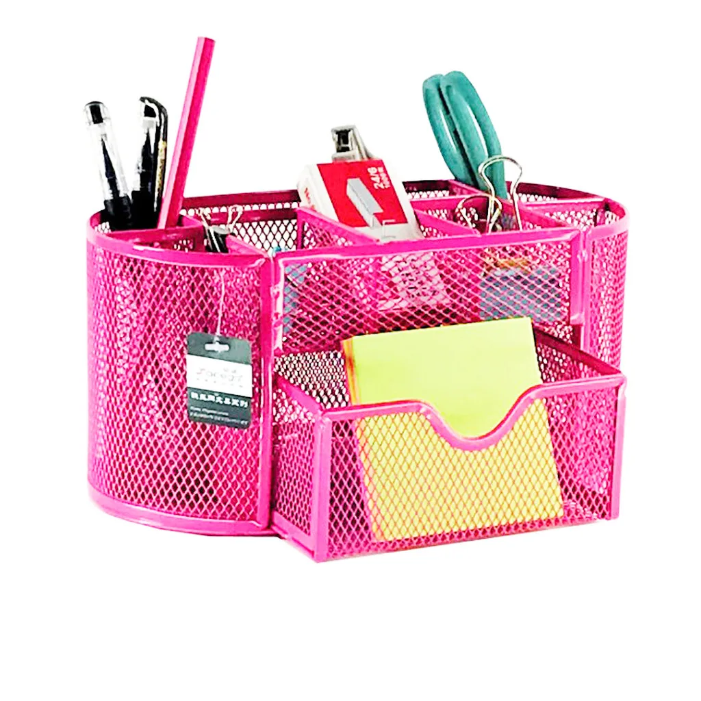 Металлический Настольный органайзер комбинированная сетка Настольная ручка