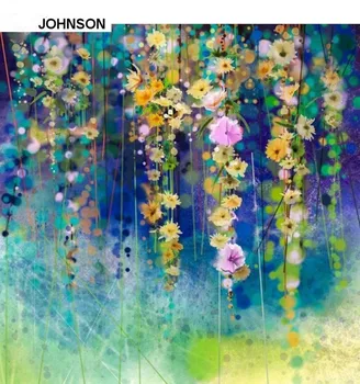 

Bokeh Colour Flower Themed Photography Backgrounds Vinyl cloth High quality Computer Print wedding backdrop